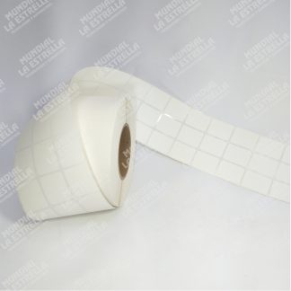 ROLLO DE ETIQUETAS ADHESIVAS 30 mm X 40 mm