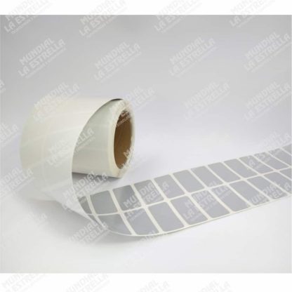 ROLLO DE ETIQUETA ADHESIVA PARA ACTIVO FIJO 50 mm X 25 mm