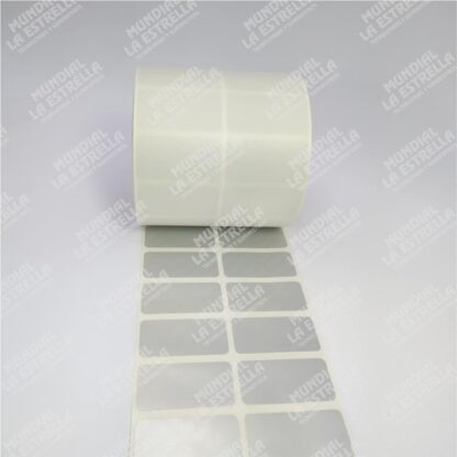 'ETIQUETA TUFFMARK 5,0 x 2.5 o activo fijo