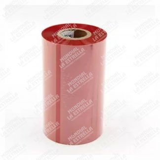 CINTA CERA  110  mm X 300 mts  ROJA