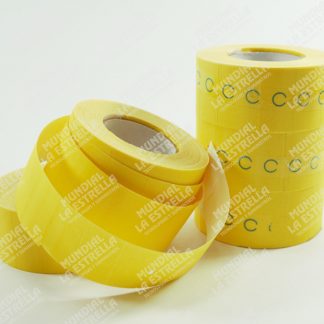 PAQUETE DE 10 ROLLOS APOLO AMARILLO SIRVE PARA SATO KENDO 22P