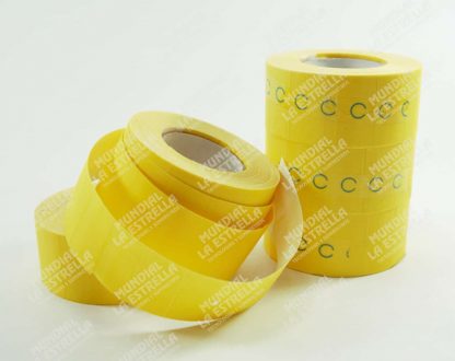 PAQUETE DE 10 ROLLOS APOLO AMARILLO SIRVE PARA SATO KENDO 22P