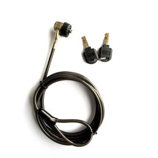 GUAYA DE SEGURIDAD PARA PORTATIL CON LLAVE