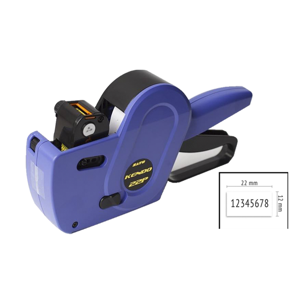 ETIQUETADORA SATO KENDO 22 - 1 LINEA DE 8 CARACTARES