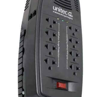 REGULADOR UNITEC 2000VA/100W - 8 TOMAS