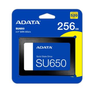 DISCO DURO SOLIDO ADATA 256GB SU650
