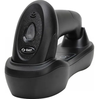 LECTOR DE CODIGOS DE BARRAS INALAMBRICO SAT AI402W BT ID OCR