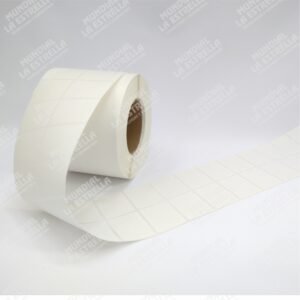 ROLLO DE 5000 ETIQUETAS ADHESIVAS 50 mm x 38 mm