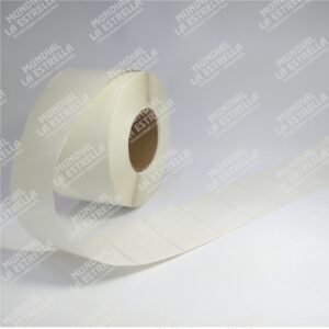 ROLLO DE 3000 ETIQUETAS ADHESIVAS 80 mm x 44 mm