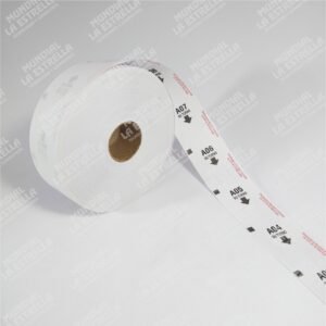 ROLLO TURNERO X 3000 UNIDADES 4 CM