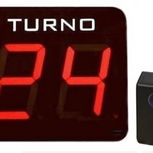 TABLERO DE TURNO + BOTON INALAMBRICO