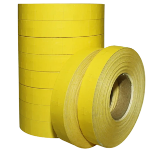 PAQUETE DE 18 ROLLOS AMARILLO PARA ETIQUETADORA 1110