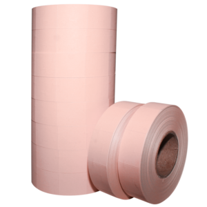 PAQUETE DE 12 ROLLOS ROSADO PARA ETIQUETADORA 1115
