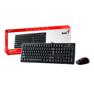 COMBO TECLADO Y MOUSE GENIUS INALAMBRICO KM-8101