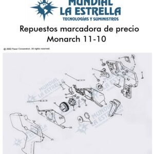 Repuestos para ETIQUETADORA MONARCH 1110