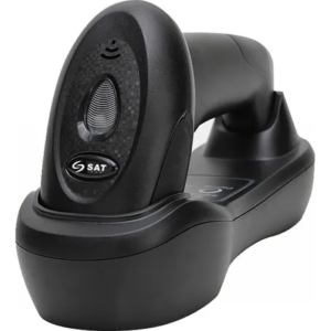 LECTOR DE CODIGOS DE BARRAS INALAMBRICO SAT AI402W BT ID OCR