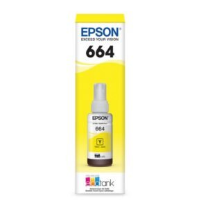 TINTA EPSON AMRILLA PARA IMPRORA MULTIFINCIONAL CON SISTEMA CONTINUO